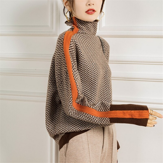 Butik - Sweter w paski Britt