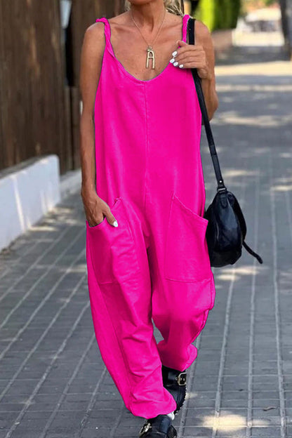 Solène - Lniany kombinezon