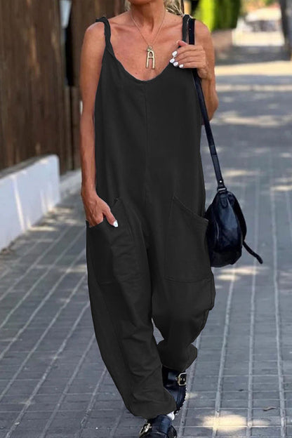 Solène - Lniany kombinezon