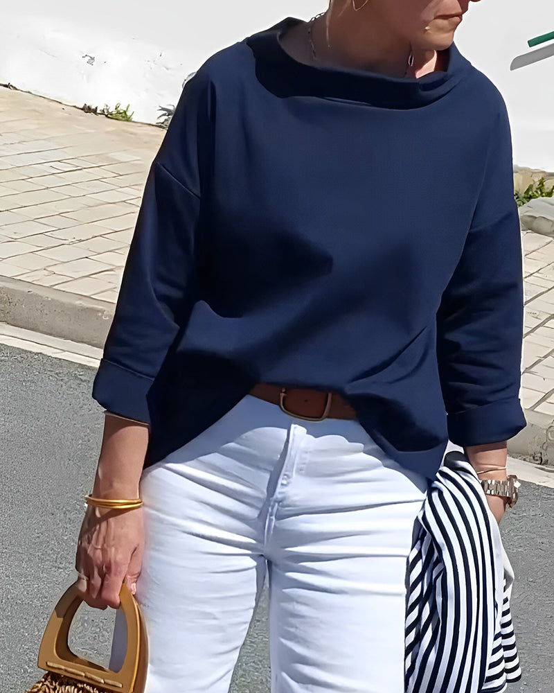 Annika - Elegancki T-shirt damski