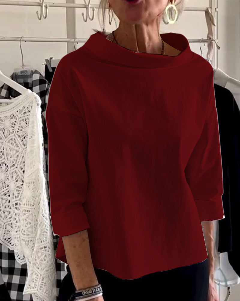 Annika - Elegancki T-shirt damski