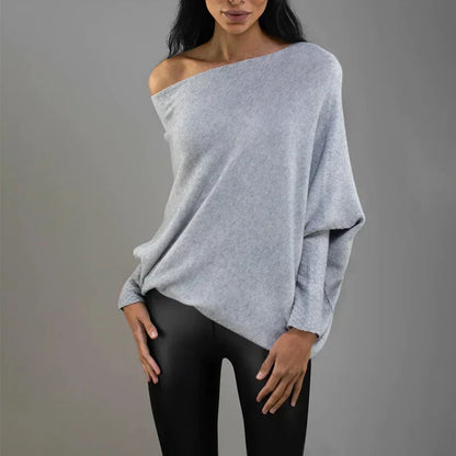 Arla - Luksusowy sweter Batwing dla kobiet