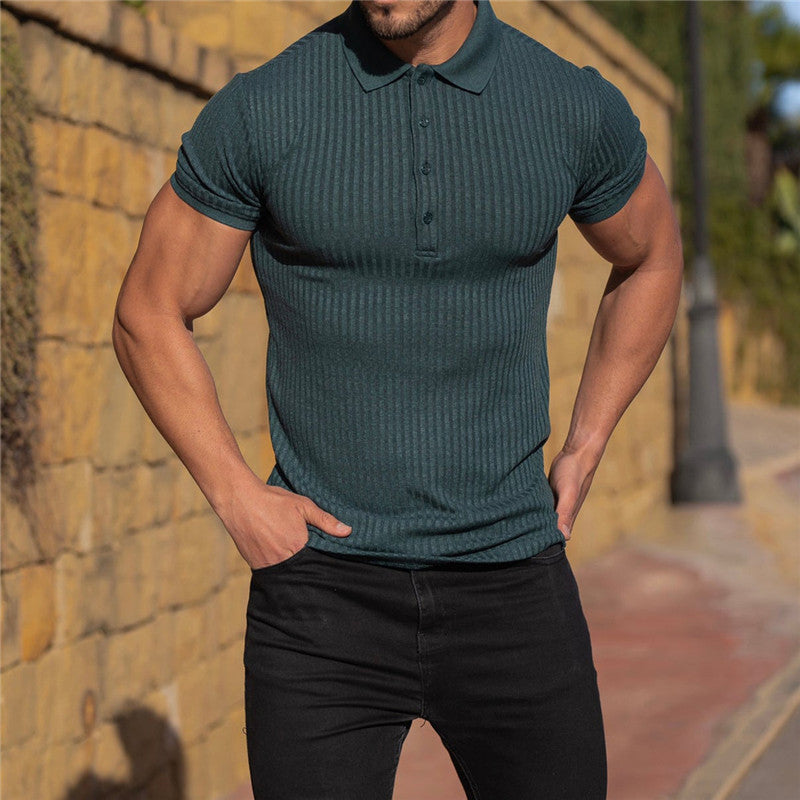 Stylowa męska bawełniana koszulka polo - ponadczasowy design