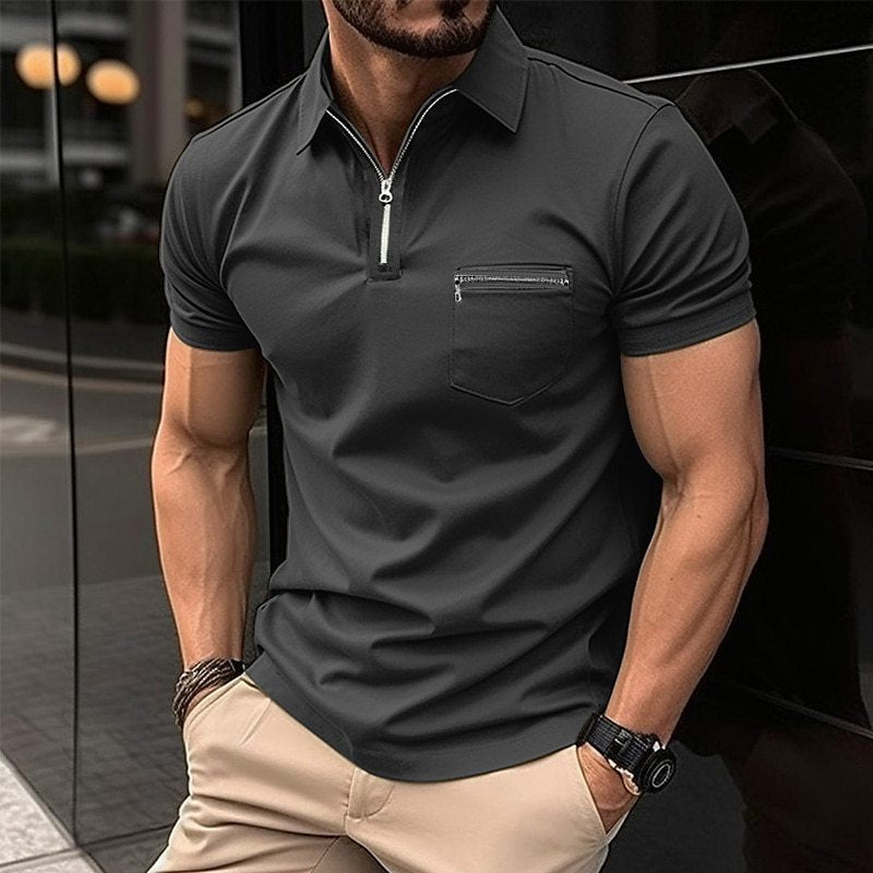 Elegancka męska koszulka polo na każdą okazję