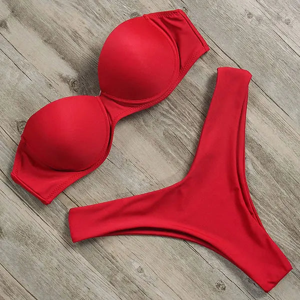Bikini Vardi Dante™ Lara Jungle Queen | bez ramiączek i seksowne