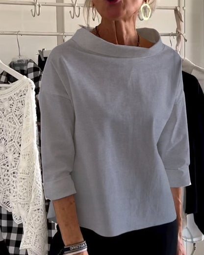 Annika - Elegancki T-shirt damski