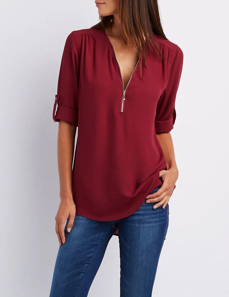 Bluzka Vardi Dante™ Sweet Plus-Size | Casual & Stylish