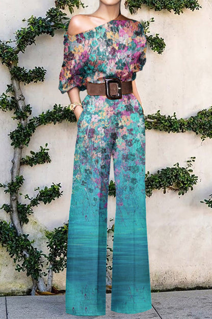 Luźne kombinezony bez paska na jedno ramię  Fashion (10 kolorów)