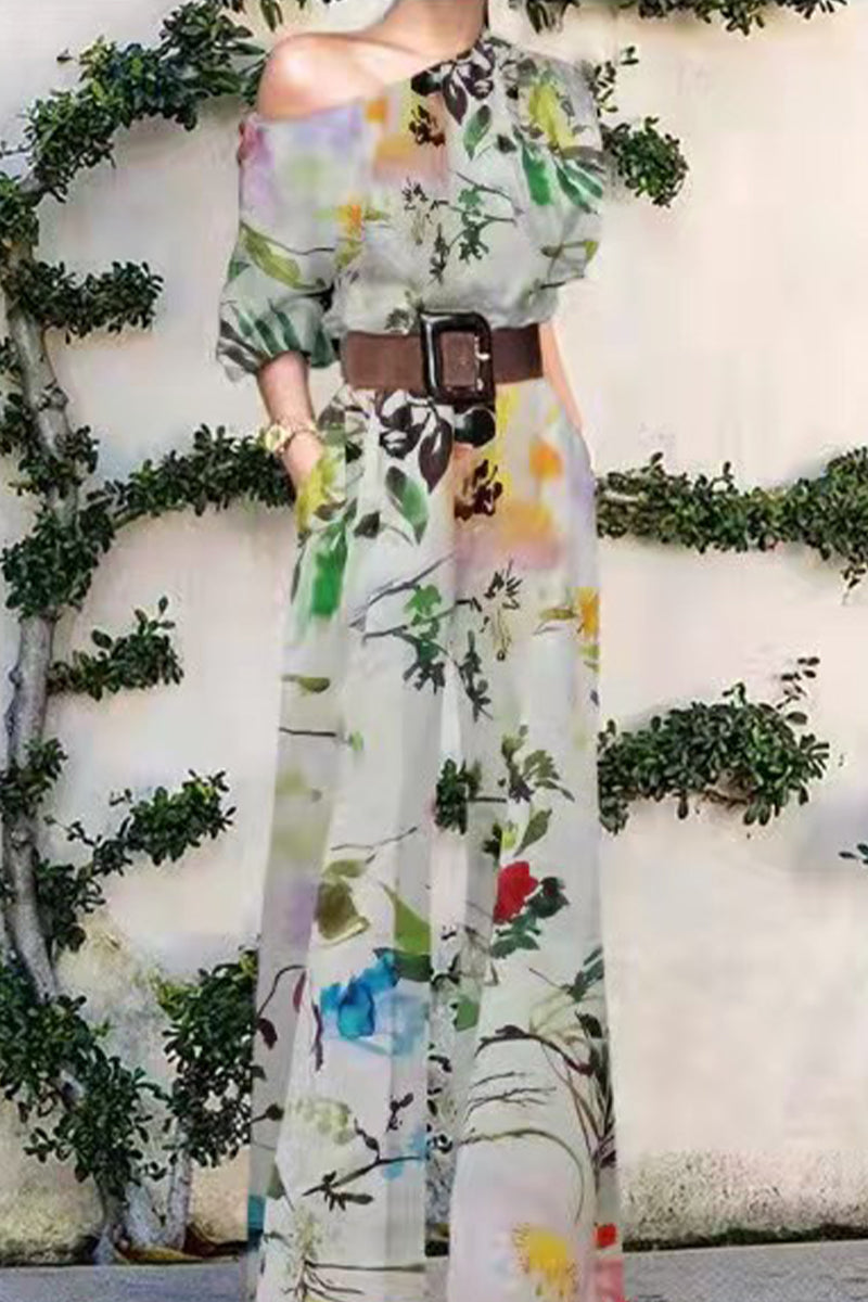 Luźne kombinezony bez paska na jedno ramię  Fashion (10 kolorów)