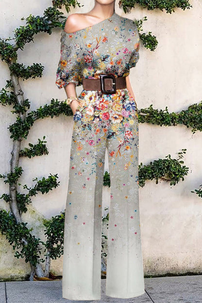 Luźne kombinezony bez paska na jedno ramię  Fashion (10 kolorów)