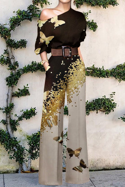 Luźne kombinezony bez paska na jedno ramię  Fashion (10 kolorów)
