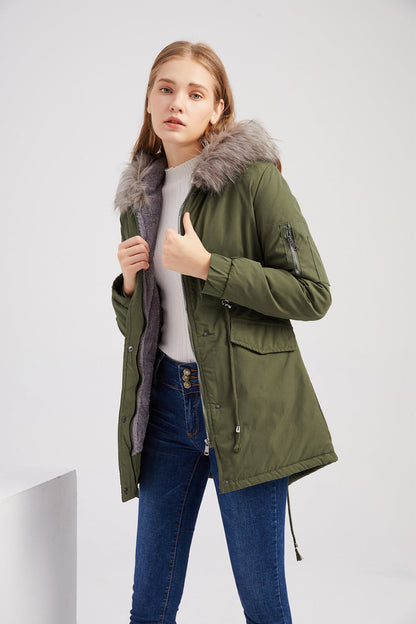 Léa - Kurtka parka z kapturem