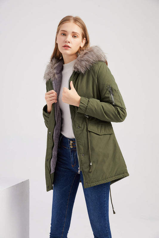 Léa - Kurtka parka z kapturem