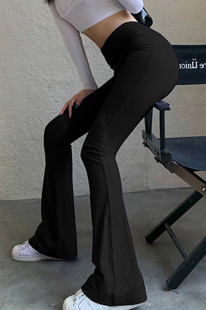 Spodenkiwjednolitymkolorze|Casualsimplicitysolidmakingohighwaistspeaker
