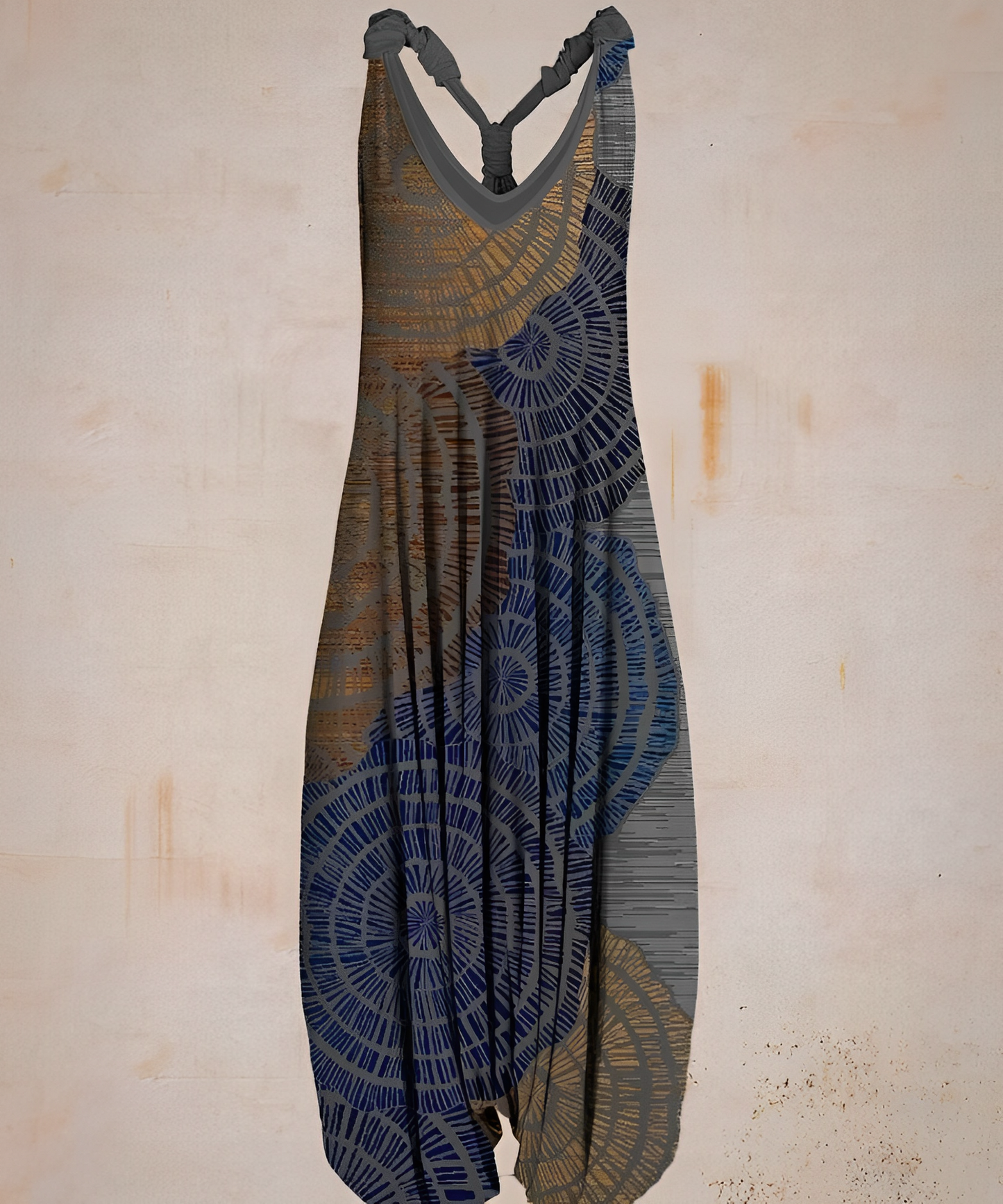| Casualowy kombinezon w stylu bohemy