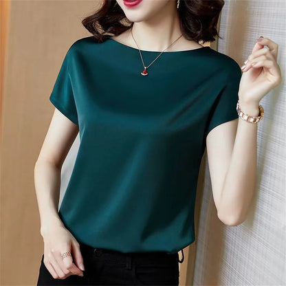 Vardi Dante™ Ivy Top | Satynowy i stylowy