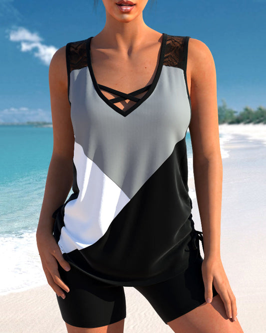 3-kolorowetankini