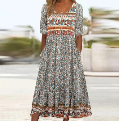 Milanie - Sukienka w stylu boho