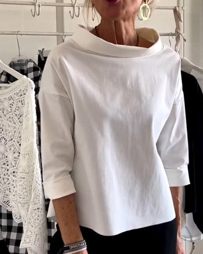 Annika - Elegancki T-shirt damski