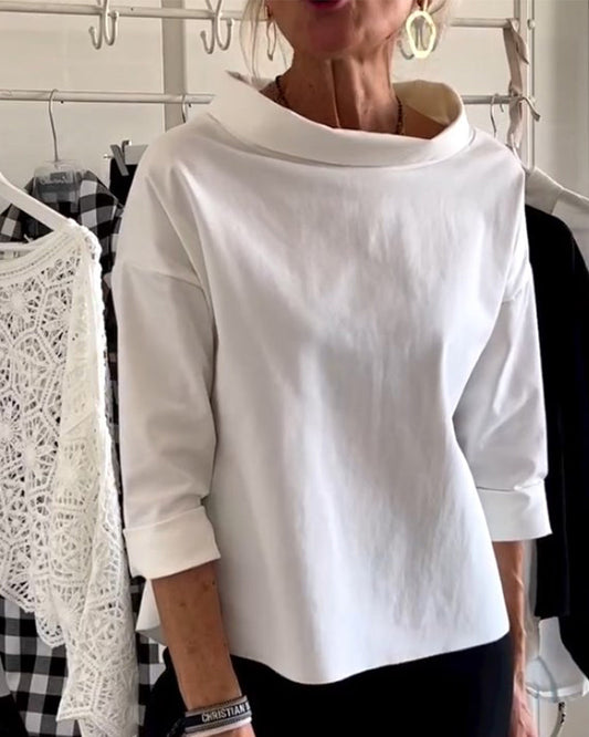 Annika - Elegancki T-shirt damski