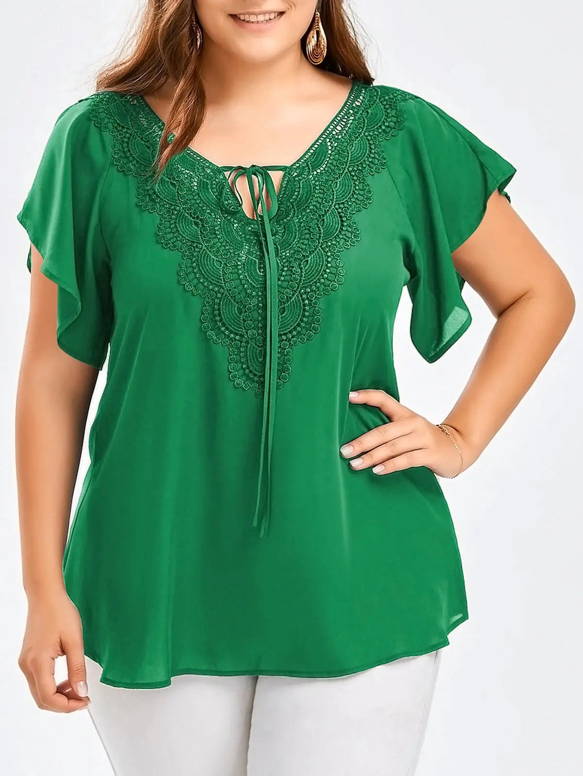 Vardi Dante™ Femke Plus-Size Top | Wygodny i modny