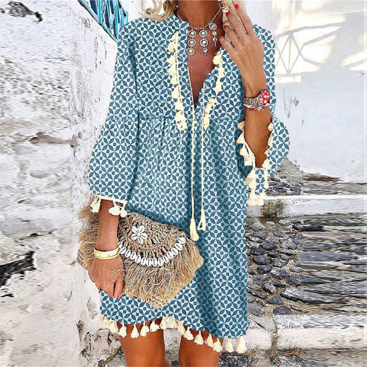 "Britta" letnia sukienka w stylu vintage