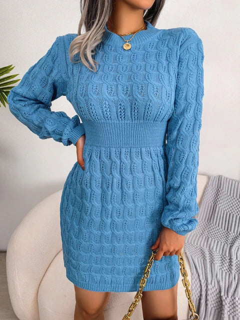 Urbaine Dress | Casualowa sukienka z dzianiny swetrowej
