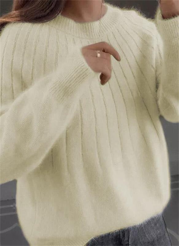 Béatrice - Sweter z miękkiej dzianiny