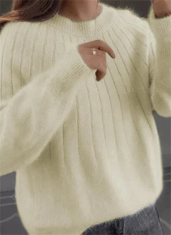 Winifred - Sweter z miękkiej dzianiny