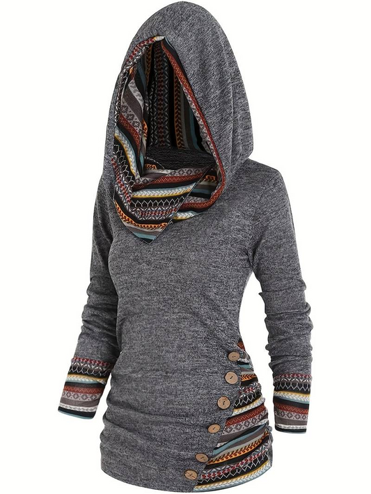 Bluza z kapturem Shanna | Retro