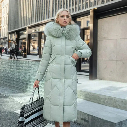 Élodie - Modny futrzany trencz