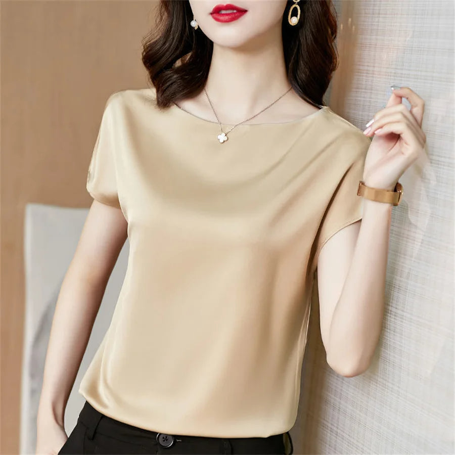 Vardi Dante™ Ivy Top | Satynowy i stylowy