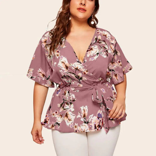 Vardi Dante™ Fenna Plus-Size Top | Kolorowy i wszechstronny