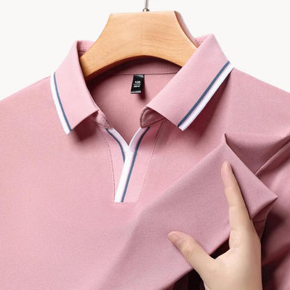 Alexander | Elegancka koszulka polo z napami