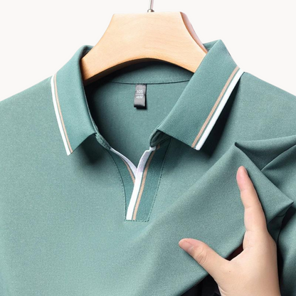 Alexander | Elegancka koszulka polo z napami