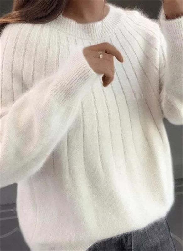 Béatrice - Sweter z miękkiej dzianiny