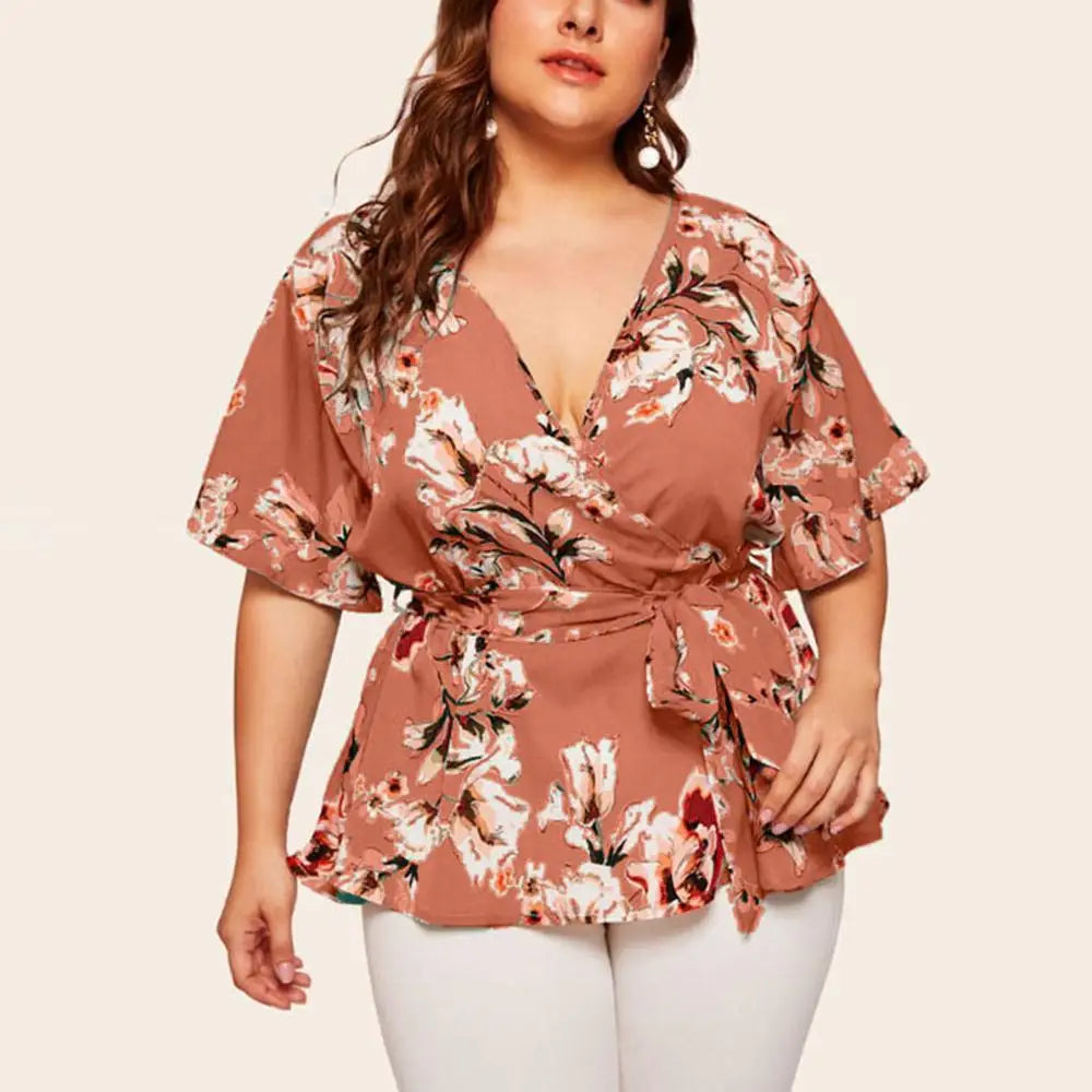 Vardi Dante™ Fenna Plus-Size Top | Kolorowy i wszechstronny