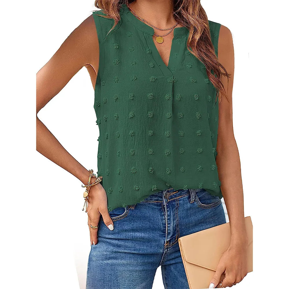 Vardi Dante™ Selina Top | Bez rękawów & Modny