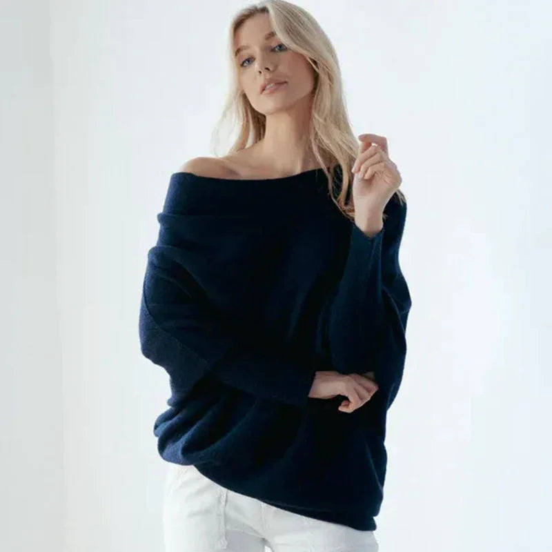 Arla - Luksusowy sweter Batwing dla kobiet