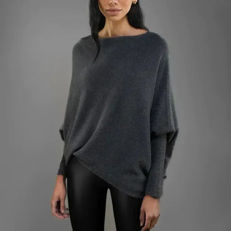 Arla - Luksusowy sweter Batwing dla kobiet