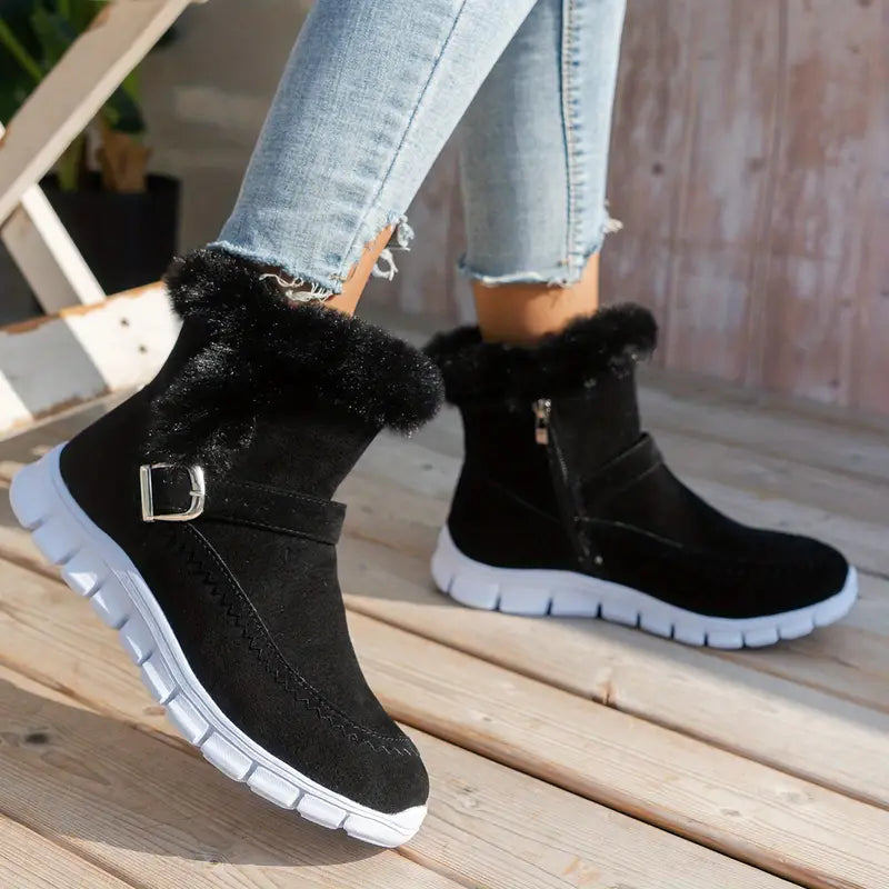 Nancy - Przytulne i stylowe damskie buty zimowe