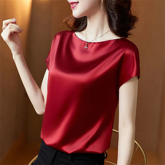 Vardi Dante™ Ivy Top | Satynowy i stylowy