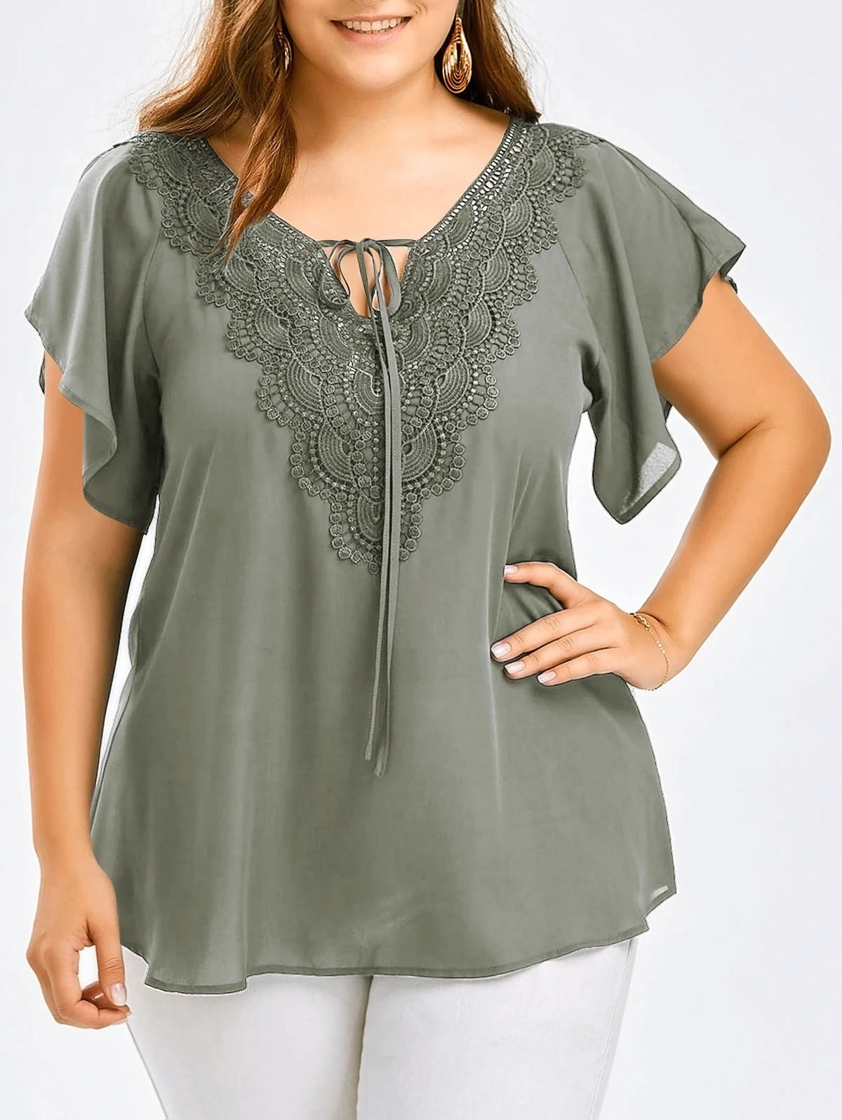 Vardi Dante™ Femke Plus-Size Top | Wygodny i modny