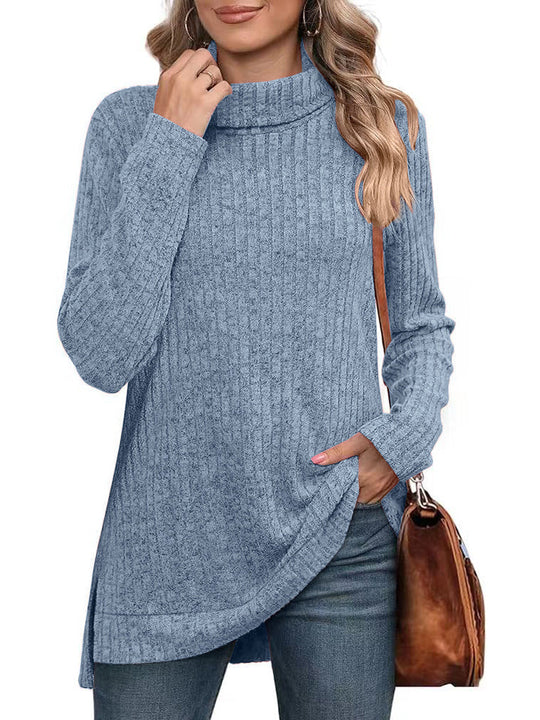 Alani - Elegancki dzianinowy sweter z golfem dla kobiet