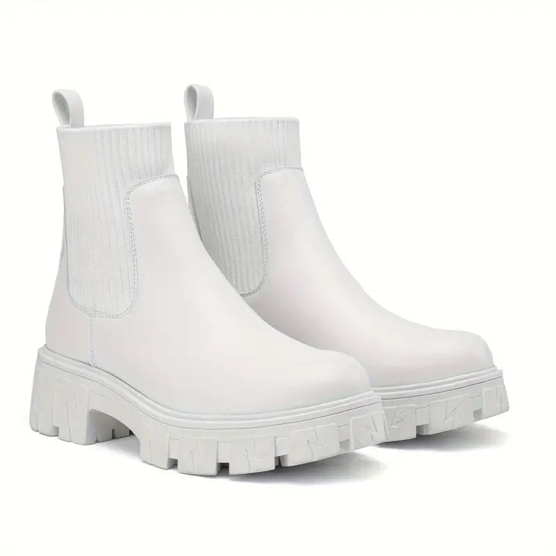 Buty Chelsea na platformie
