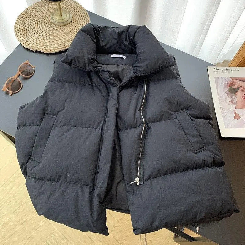 Bodywarmer damski - stylowy - ciepły - duże kieszenie - idealny na chłodniejsze dni