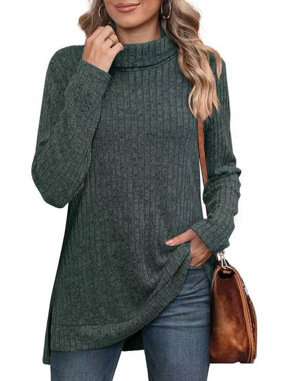 Alani - Elegancki dzianinowy sweter z golfem dla kobiet
