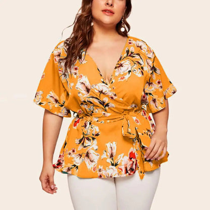 Vardi Dante™ Fenna Plus-Size Top | Kolorowy i wszechstronny