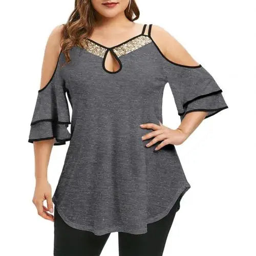 Bluzka Vardi Dante™ Nikki Plus-Size | Stylowa i swobodna