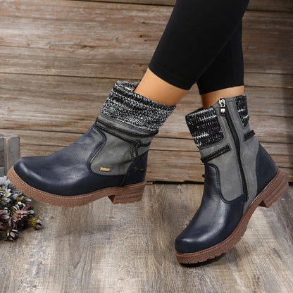 Demi - Stylowe skórzane buty wsuwane